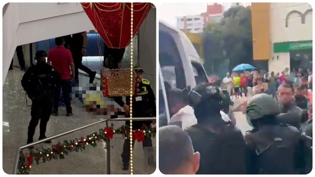 Identifican delincuentes que provocaron balacera en centro comercial de Bucaramanga.