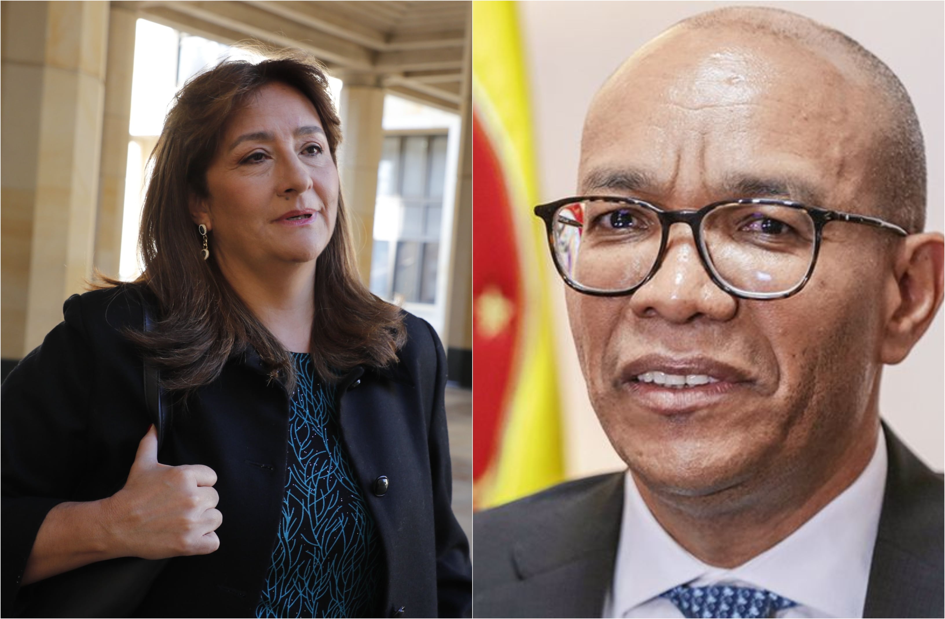 Ángela María Buitrago y Gerson Chaverra