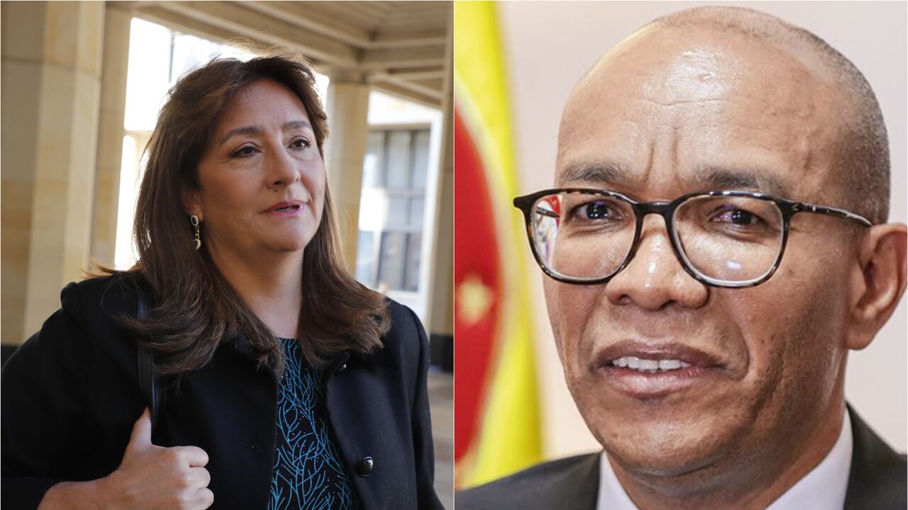 Ángela María Buitrago y Gerson Chaverra