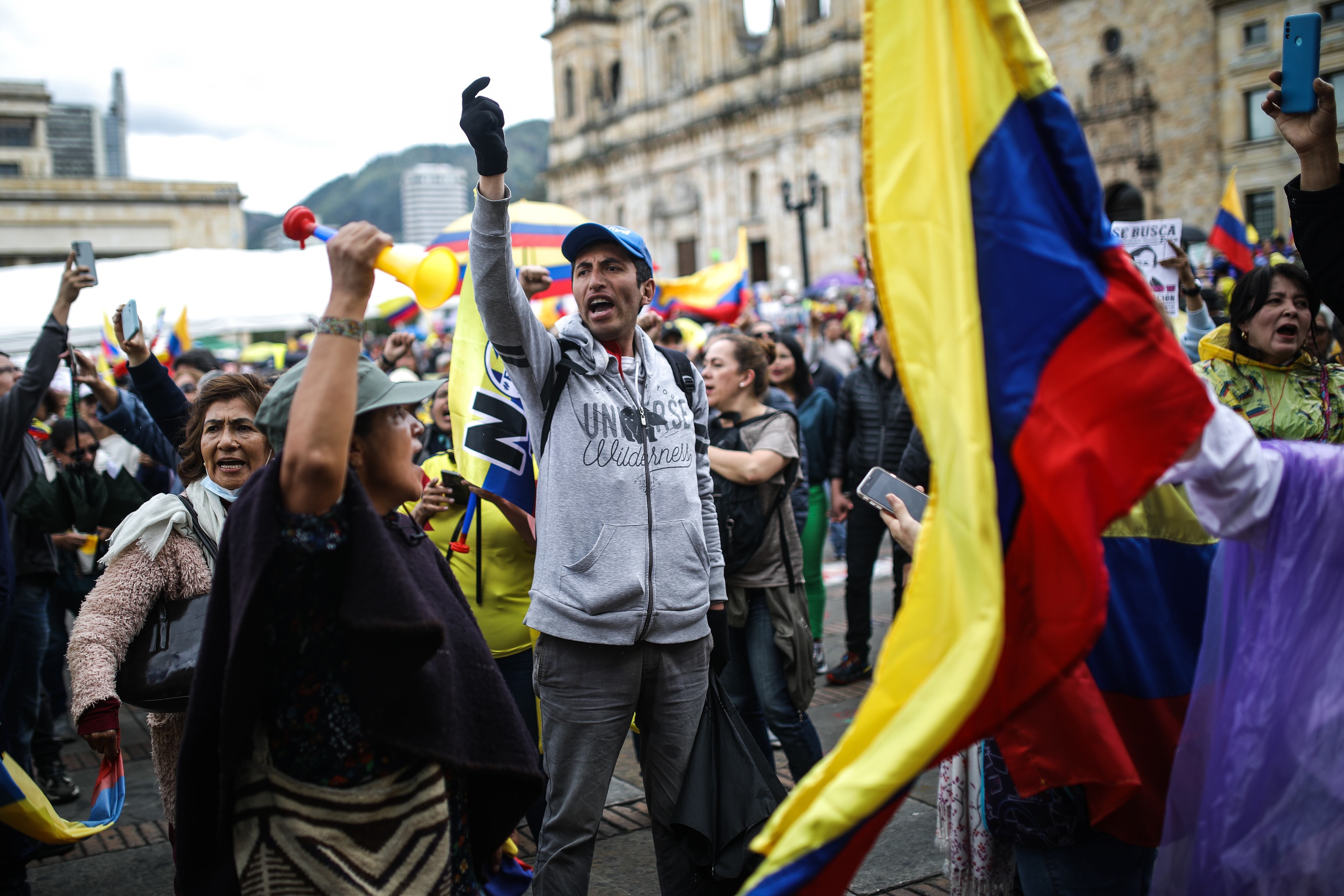 MARCHA 23N EN BOGOTÁ EN CONTRA DEL GOBIERNO