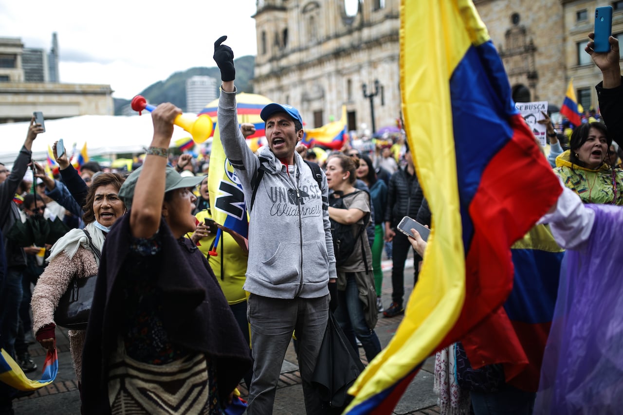 MARCHA 23N EN BOGOTÁ EN CONTRA DEL GOBIERNO