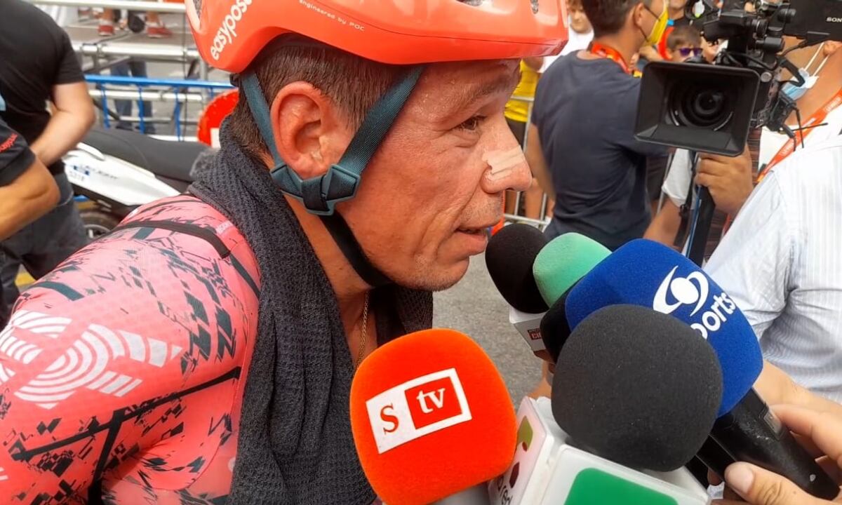 Rigoberto Urán. Vuelta a España 2022 - Etapa 10. Foto: SEMANA