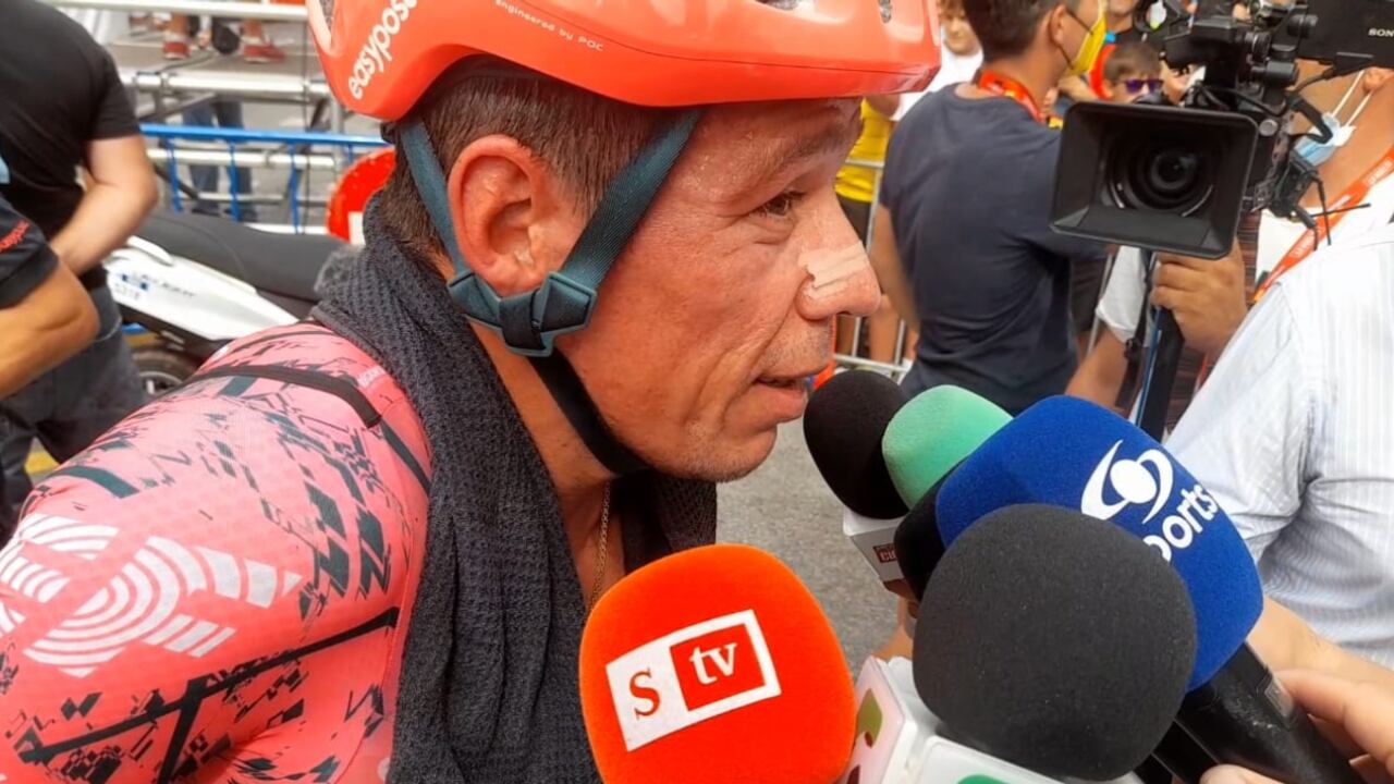 El pedalista antioqueño llegó a meta en la casilla 35.