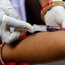 Al comienzo de la pandemia, los médicos comenzaron a notar patrones entre ciertos tipos de sangre de los pacientes y la gravedad de la enfermedad. BBC - GETTY