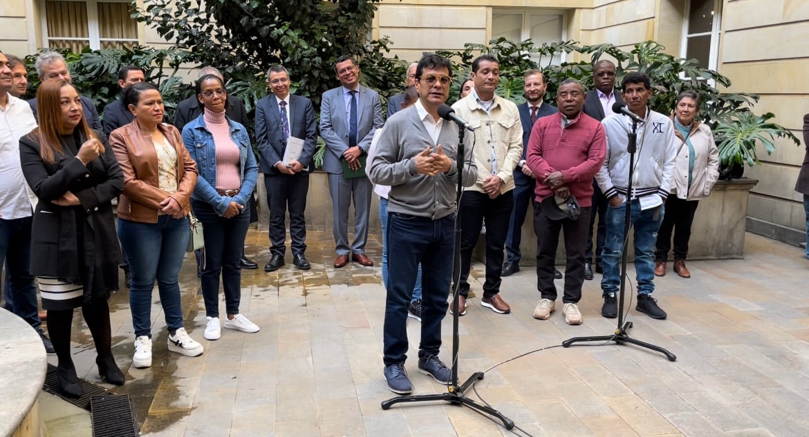 Comisionado para la Paz, Danilo Rueda.