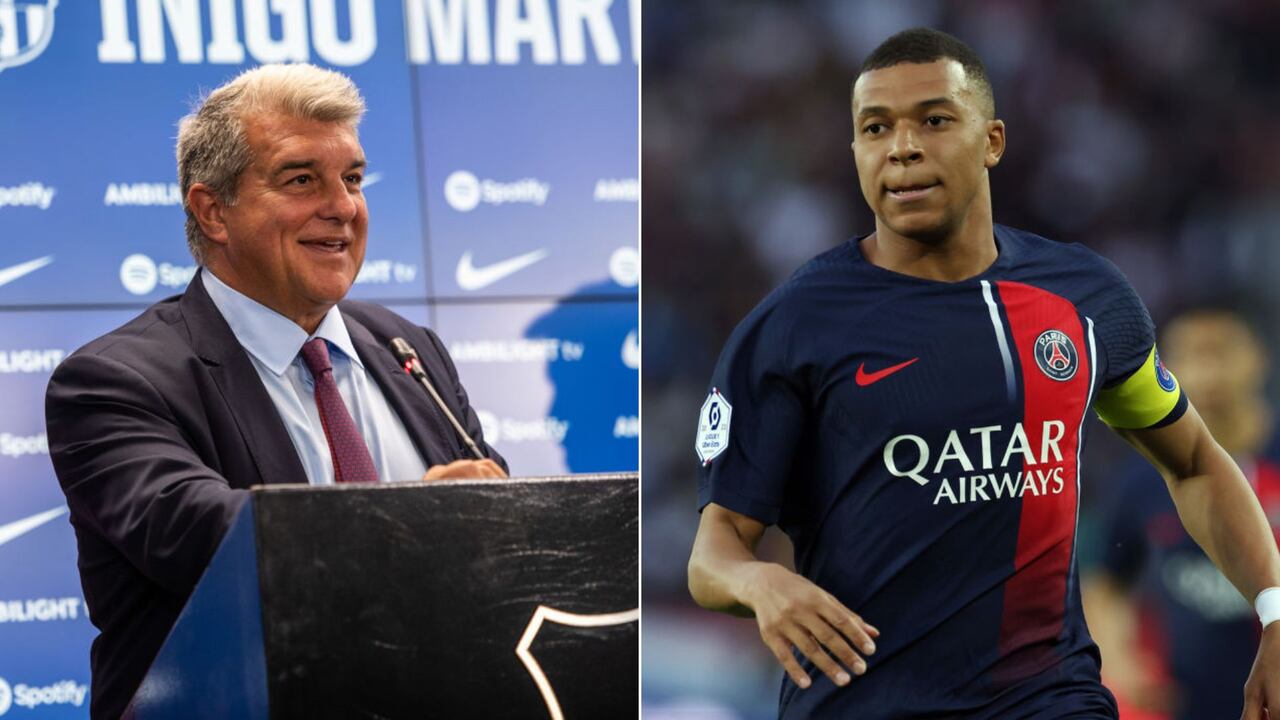 Barcelona está interesado en fichar a Mbappé.