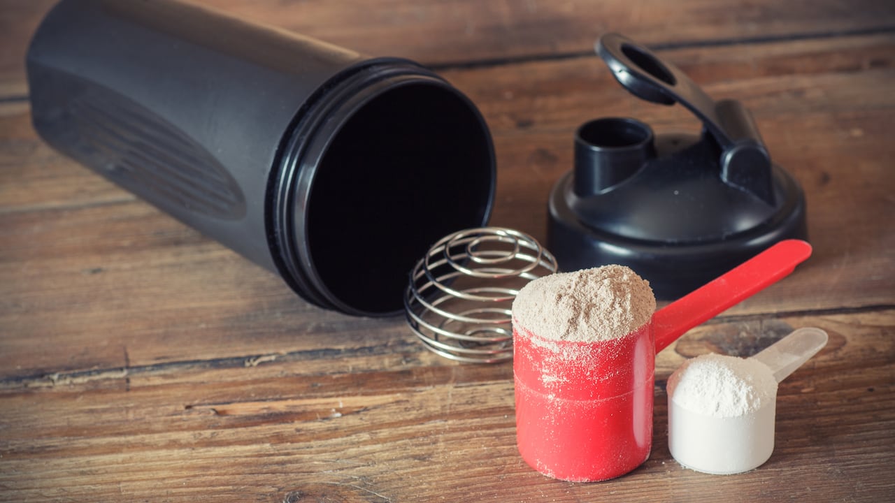 Proteína para aumentar músculos.