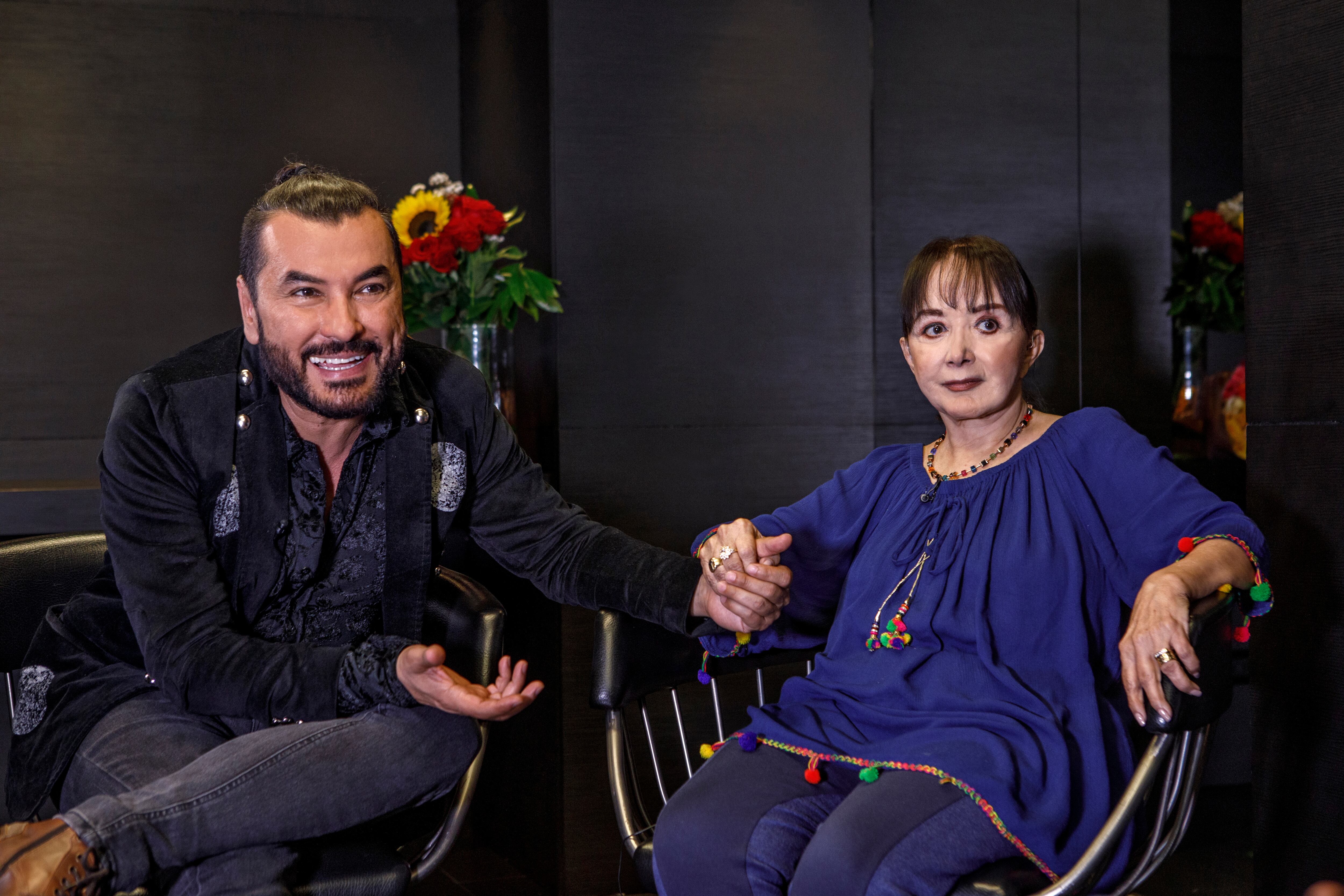 Fernando Botero y María Antonieta de las Nieves.