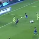 Gol de Messi a lo Maradona.