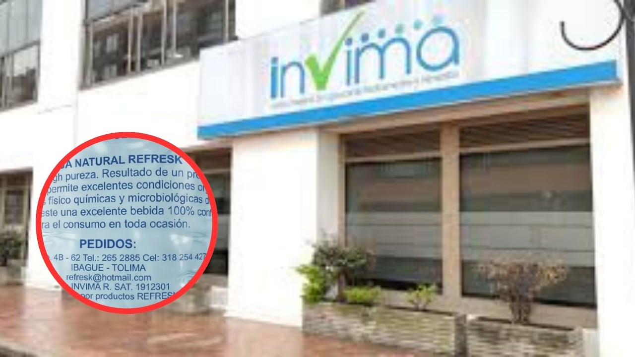 Alerta por agua embotellada.