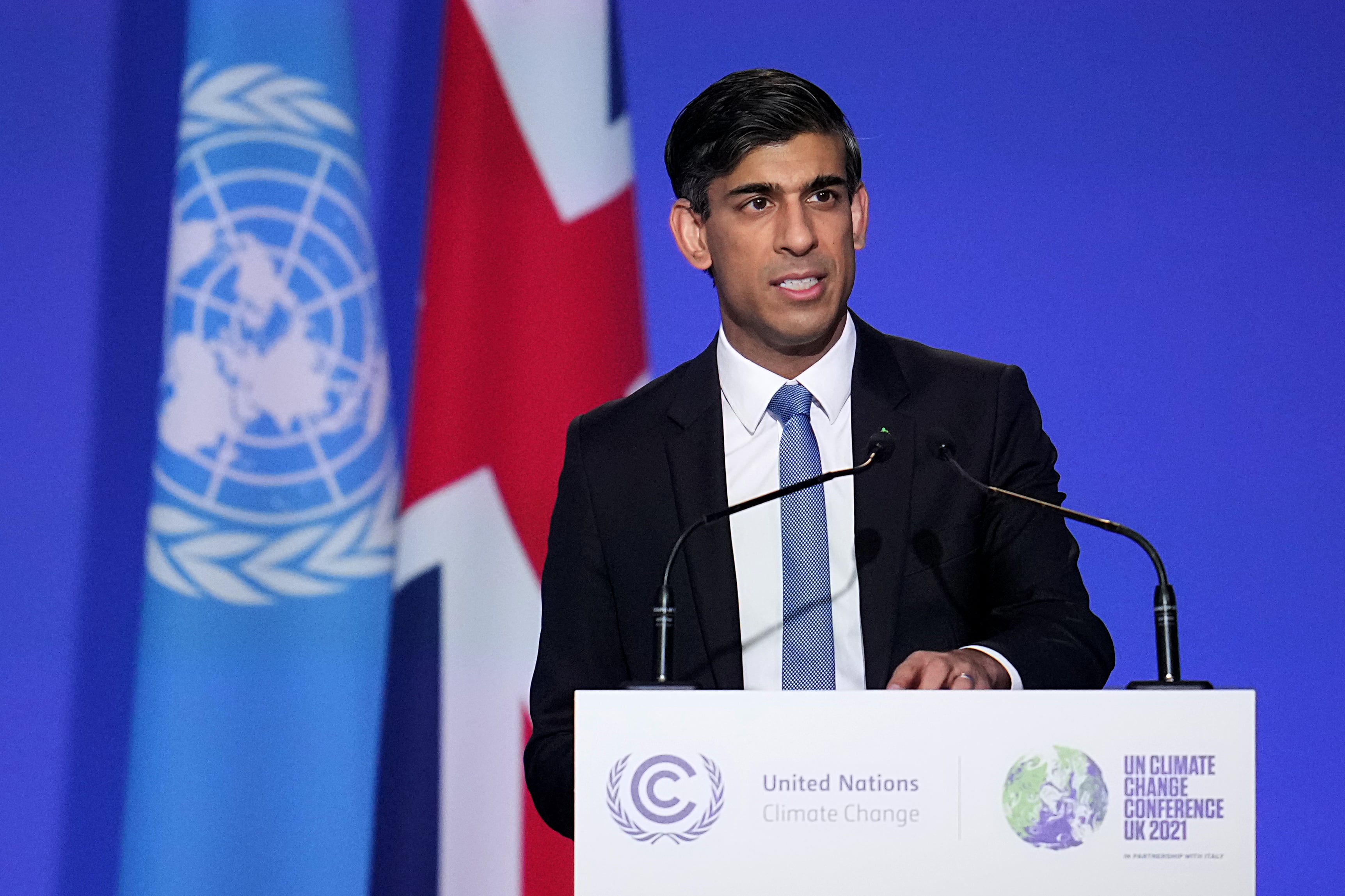 Rishi Sunak, primer ministro del Reino Unido.