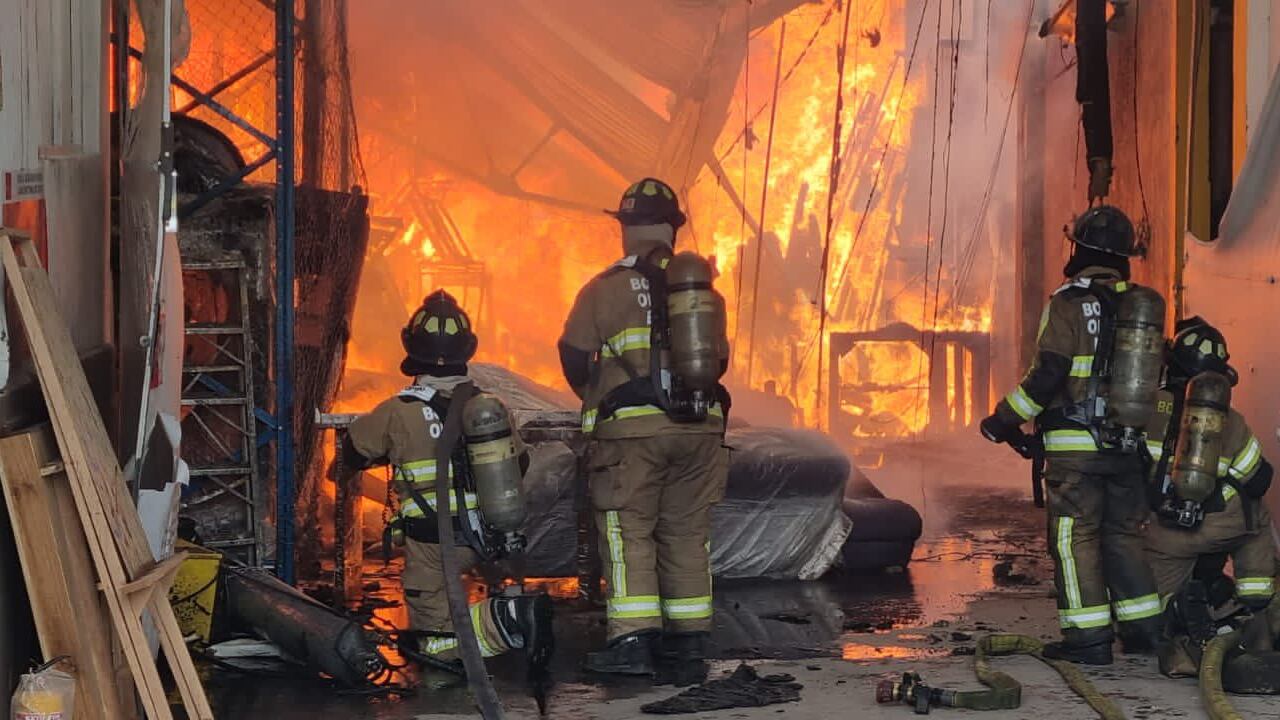 Incendio en Bogotá