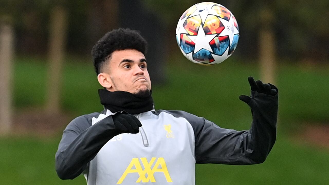 Luis Díaz marcó este sábado su primer gol con el Liverpool en Inglaterra
