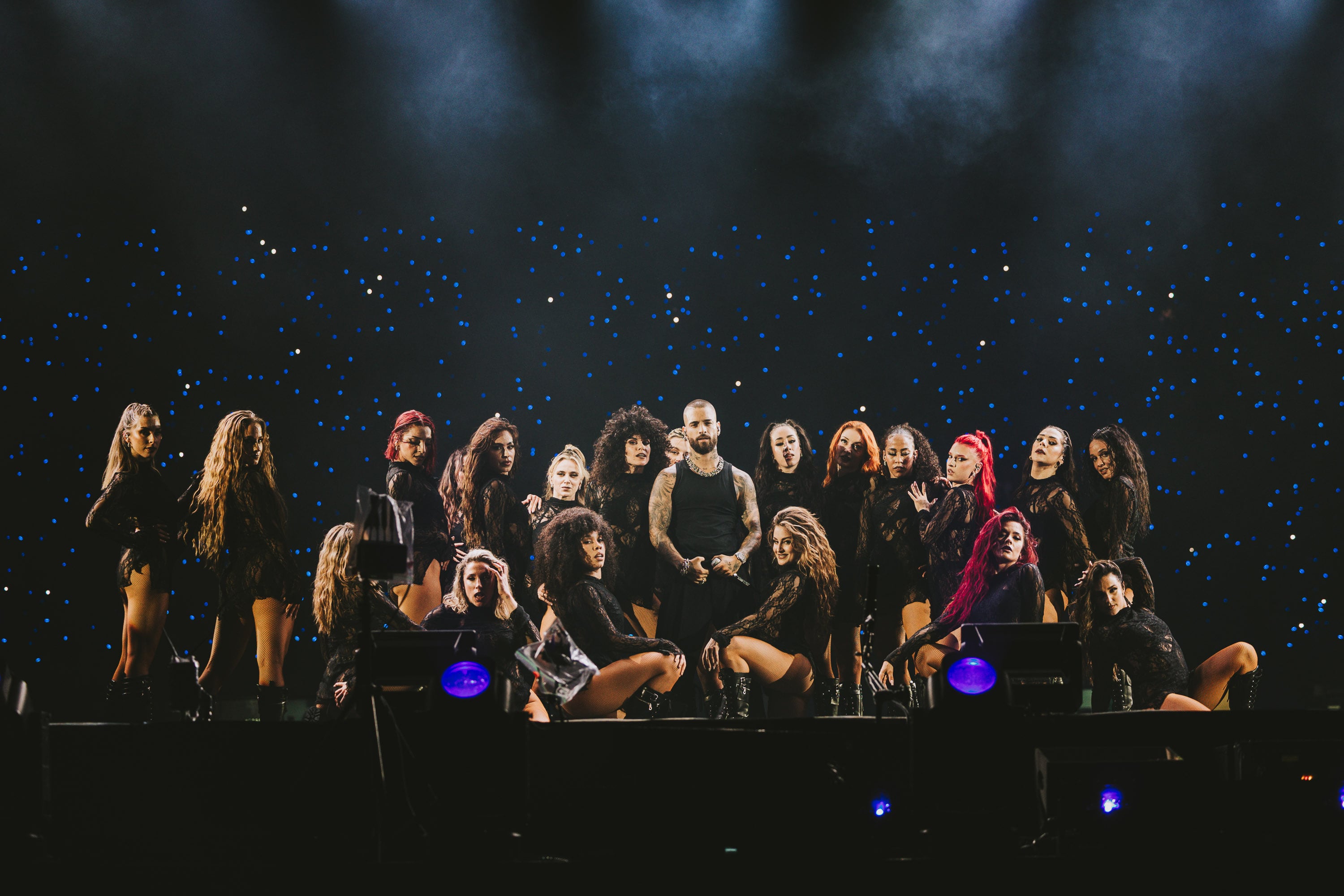 Maluma en Medellín, 26 de abril 2025.