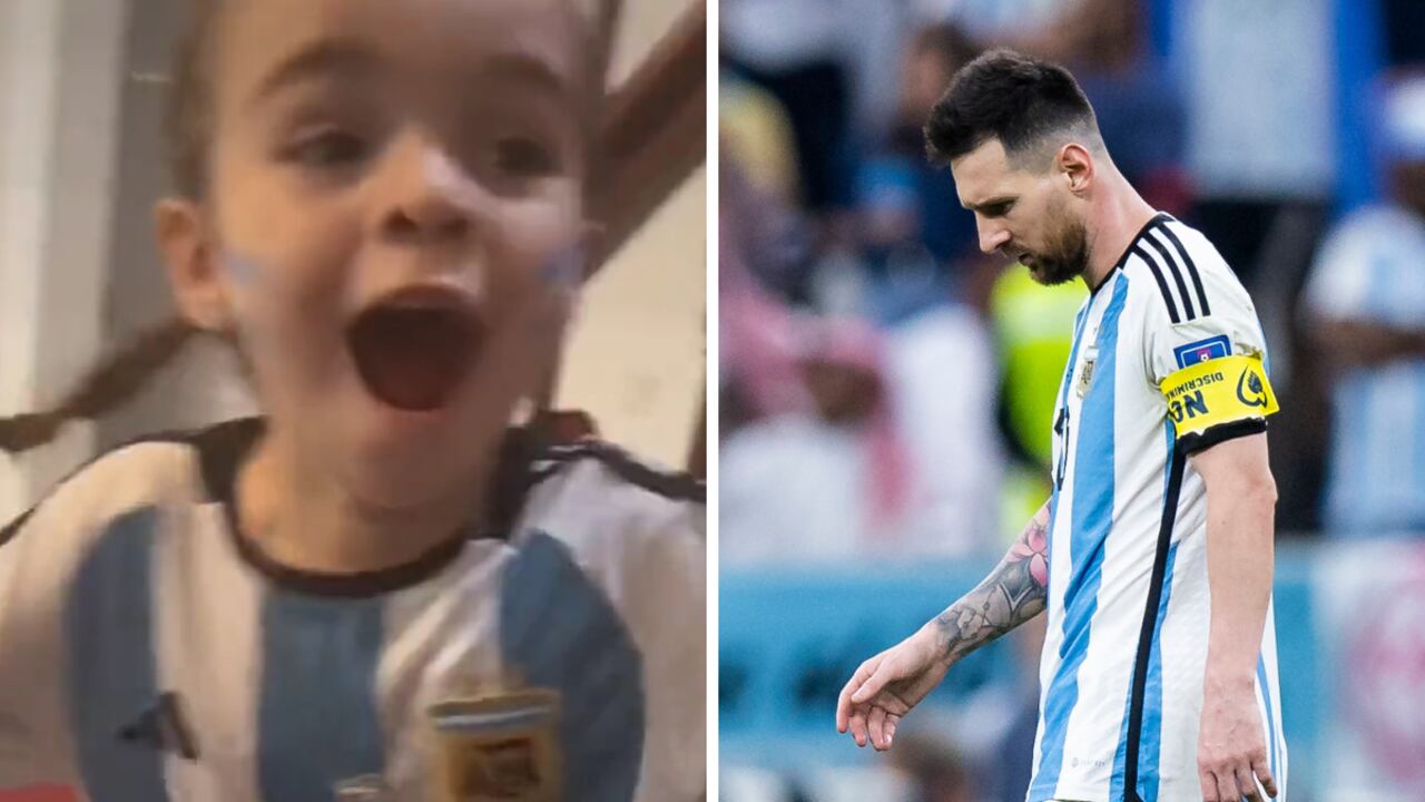 Niña argentina se vuelve viral tras el partido de su selección con Países Bajos.