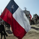 Hasta en caballos los chilenos se manifiestan a pocos días de votar en el plebiscito que podría dejar una nueva constitución