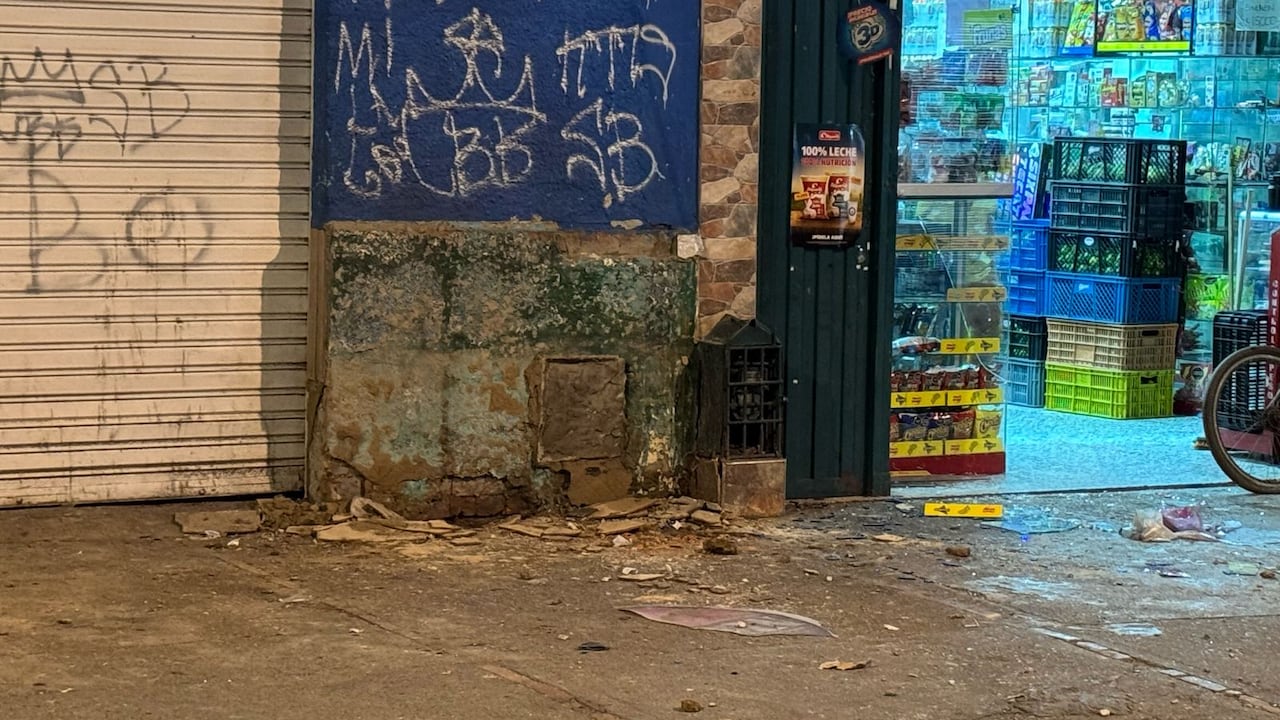 La explosión ocurrió en el barrio San Bernardo, del centro de Bogotá.