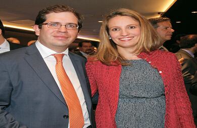 Mauricio Maldonado e Isabel Carvajal.