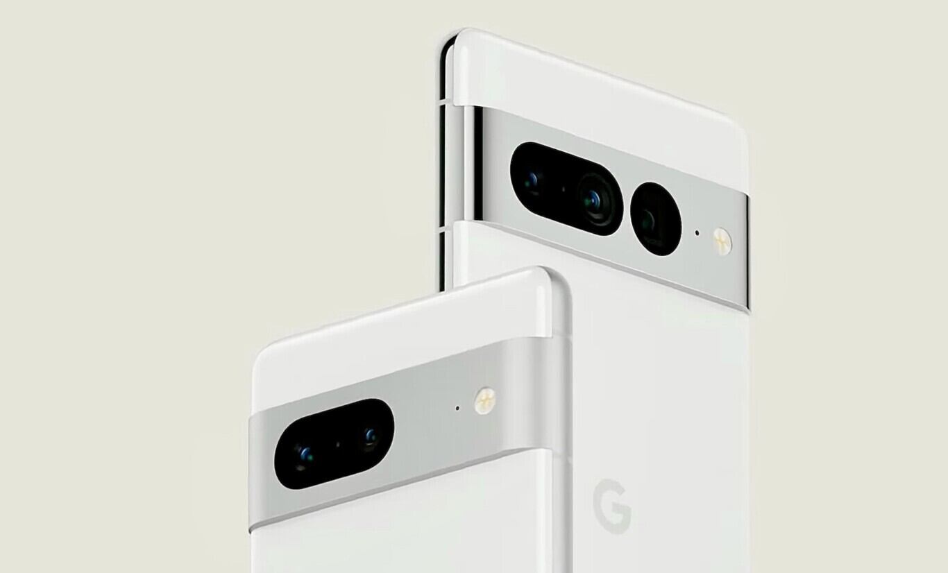 Diseño de la siguiente versión de los smartphones de Google, Pixel 7 y 7 Pro.