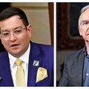 Representante Óscar Villamizar anunció la denuncia contra el ministro de Hacienda Ricardo Bonilla.