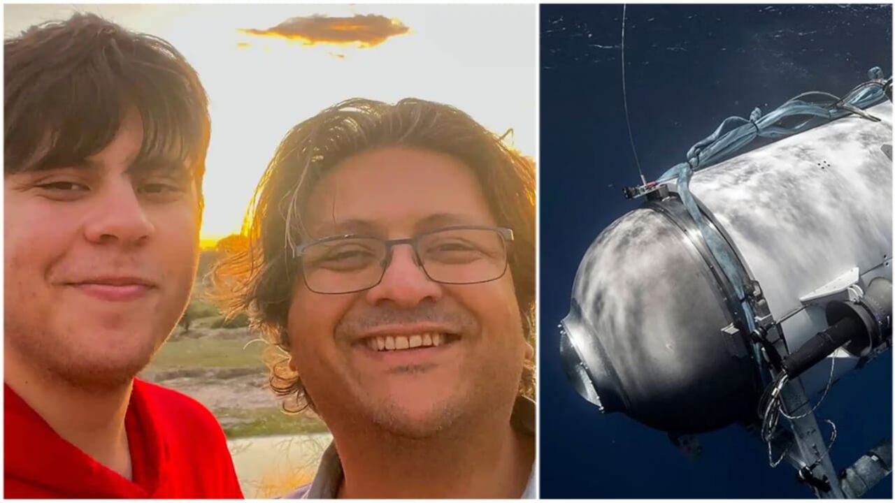 Suleman and Shahzada Dawood estaban en el sumergible.