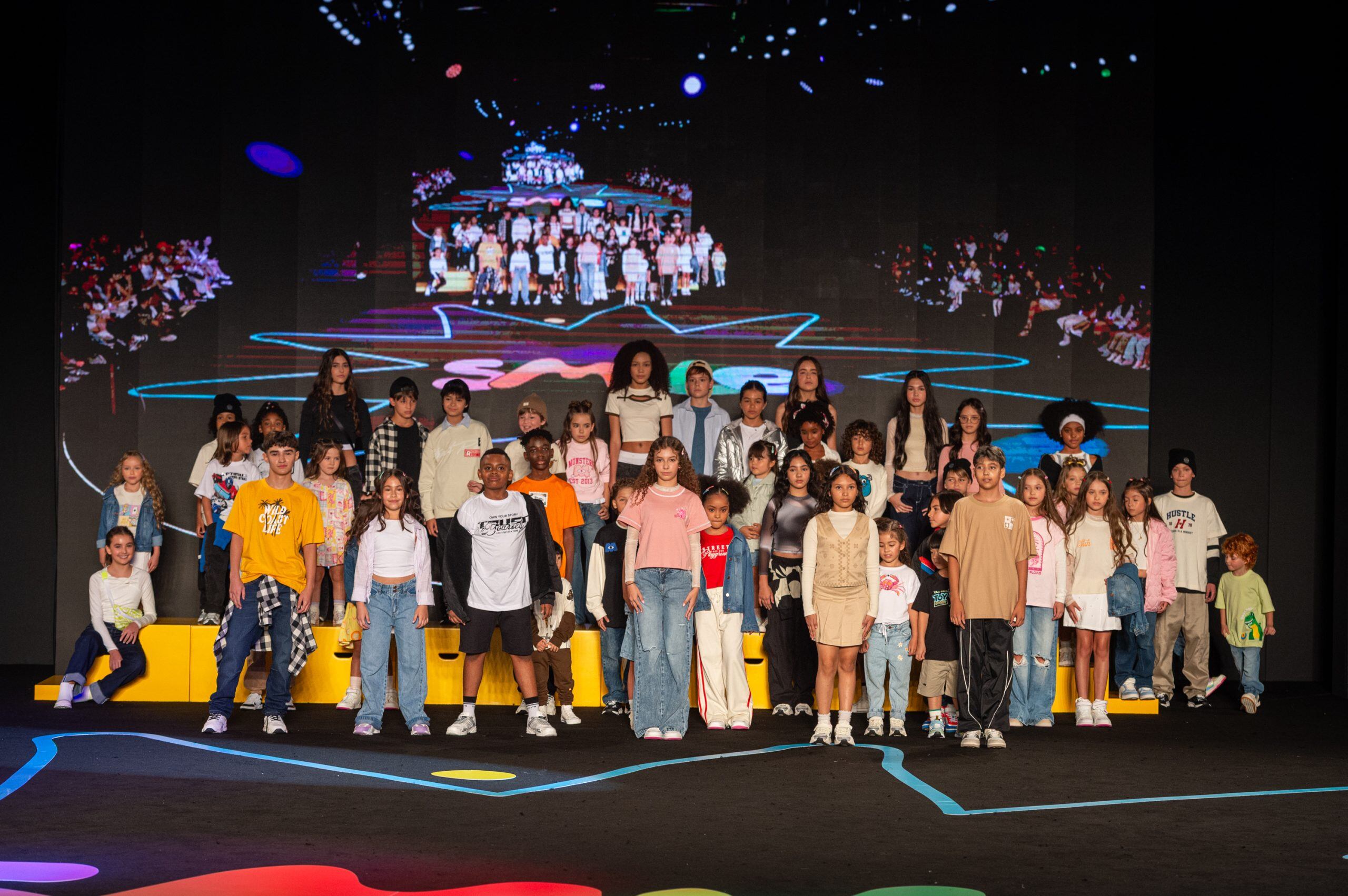Así se vivió Smile makers, la única pasarela infantil de Colombiamoda 2025 que deleitó a los asistentes con una experiencia multisensorial