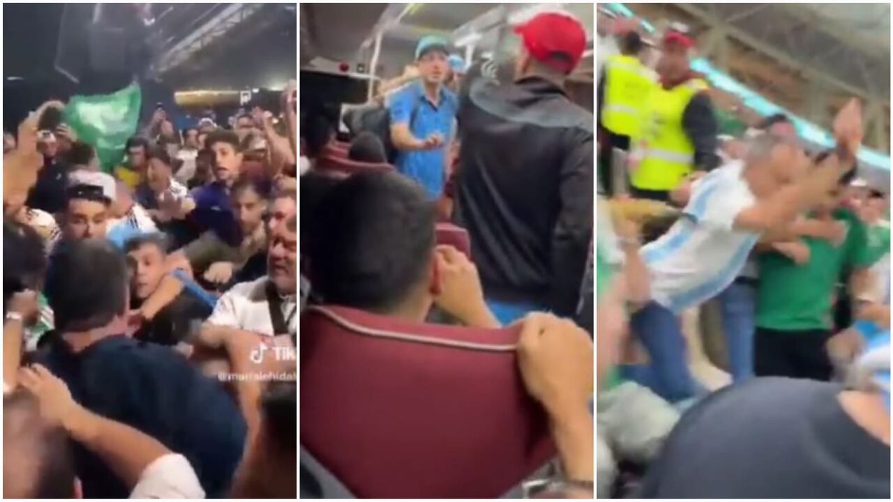 Varios han sido los altercados entre la hinchada de México y Argentina.