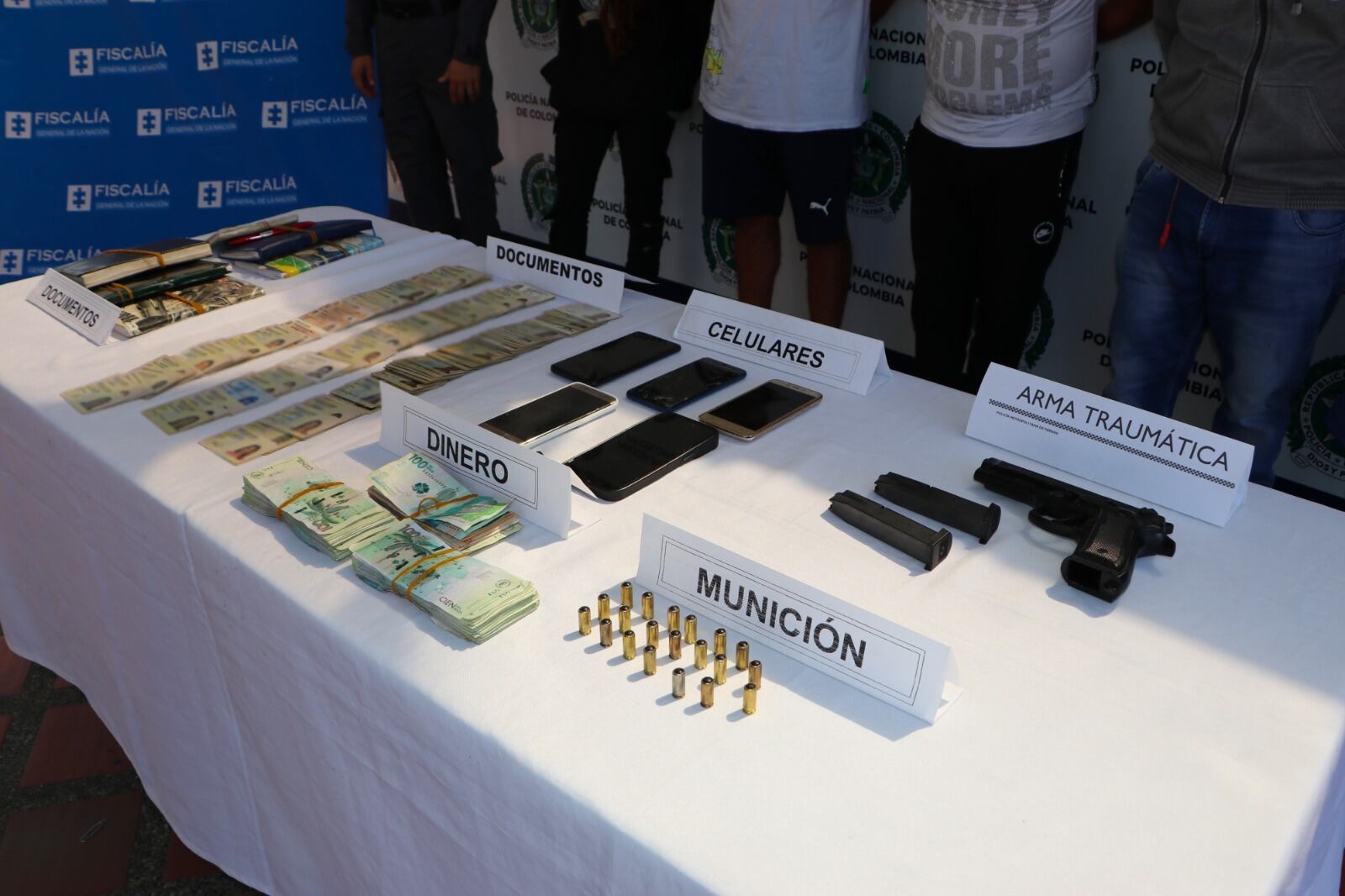 Capturas en la ciudad de Pereira