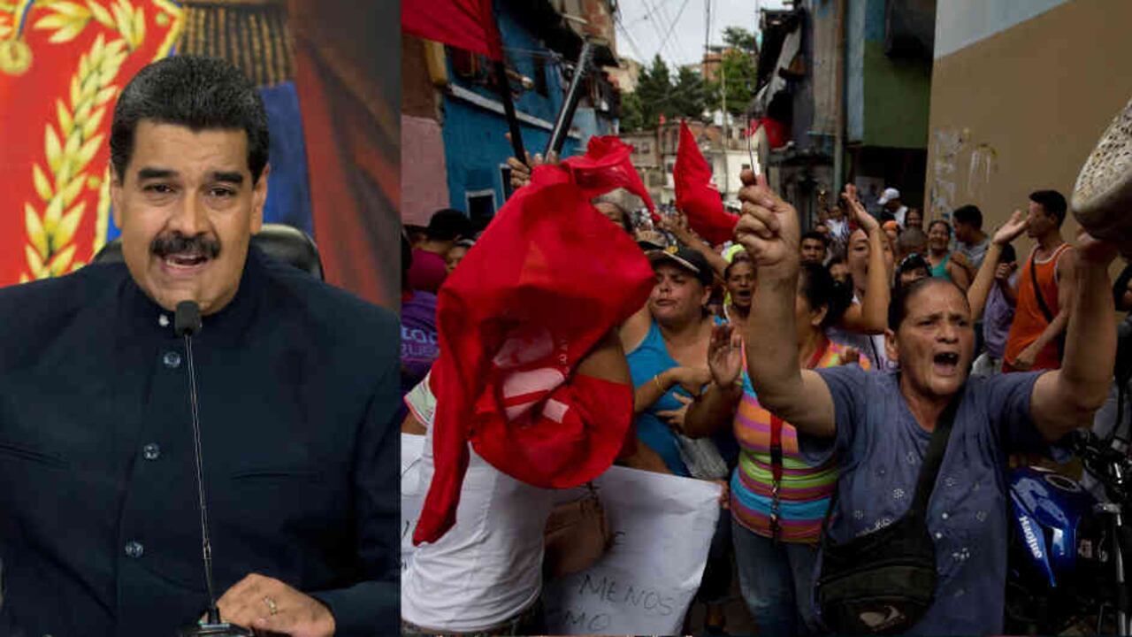 El presidente Nicolás Maduro celebró la contundente victoria del oficialismo en las votaciones del 15 de octubre. Foto: AP