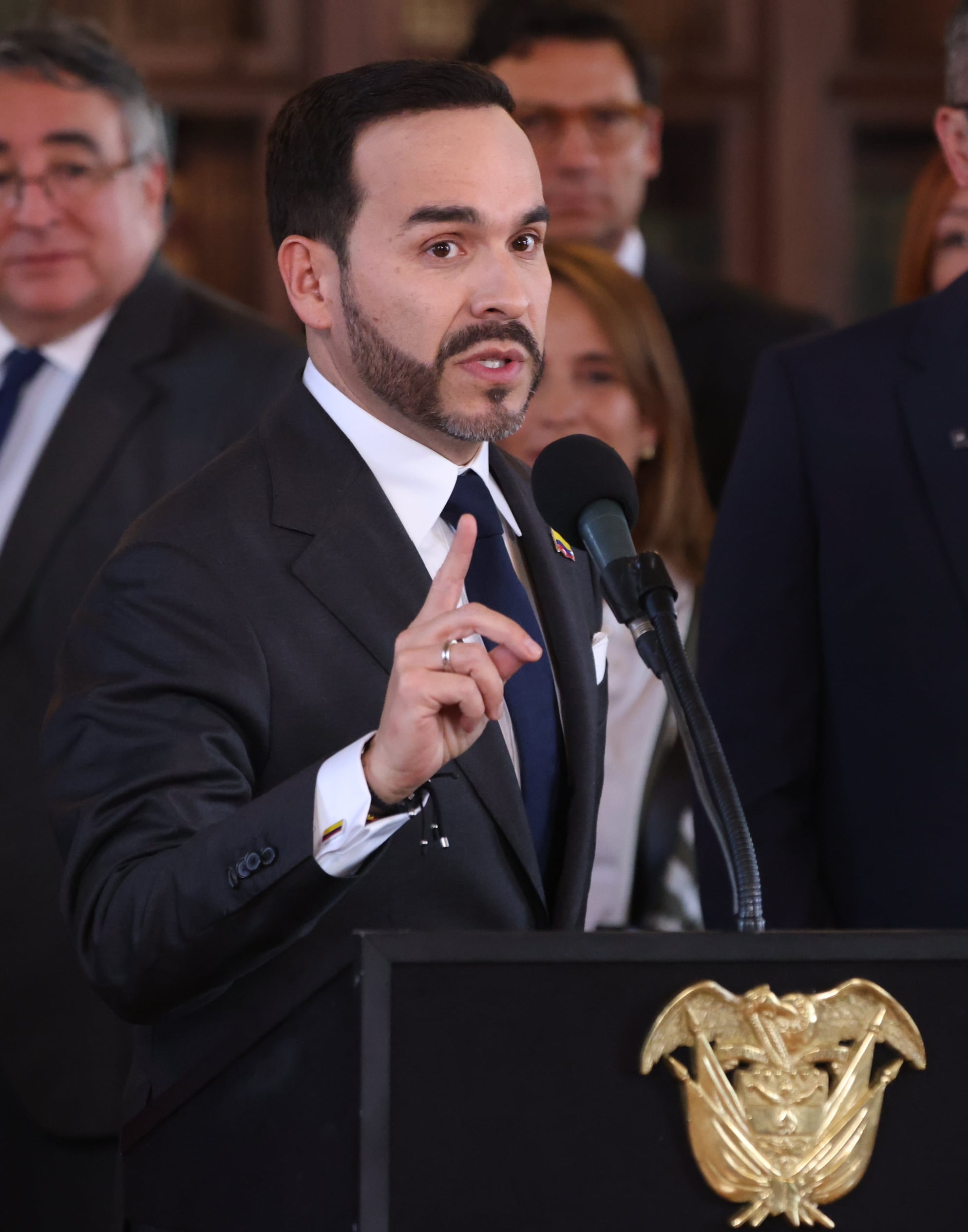 Presidente Abelardo de la Espriella se reunió con el sector asegurador, principalmente con representantes de Fasecolda, con el objetivo de coordinar la reconstrucción de Colombia después del terremoto del 10 de agosto
19 agosto 2026