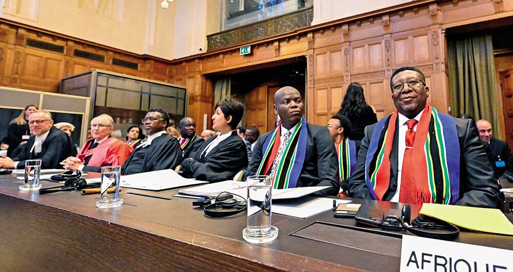 Delegación de Sudáfrica en La Haya.