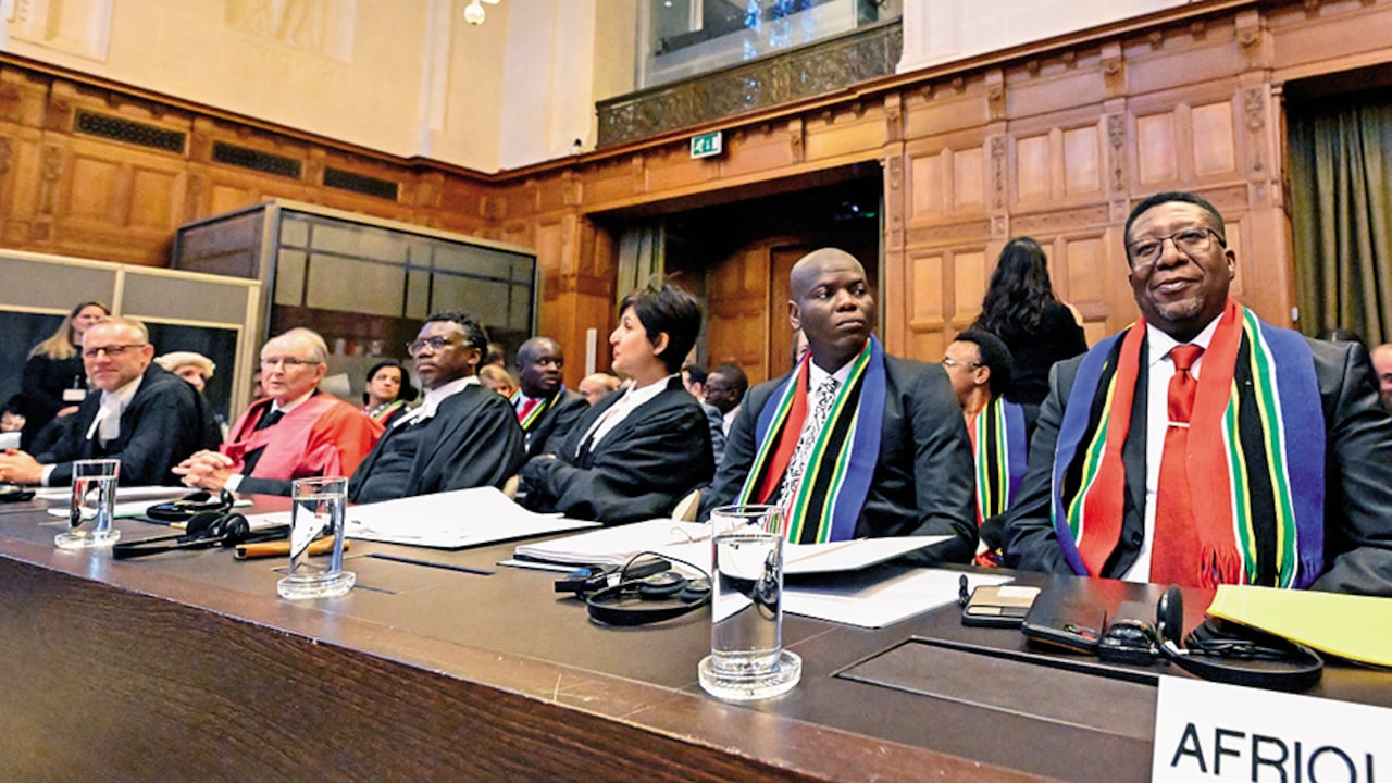 Delegación de Sudáfrica en La Haya.