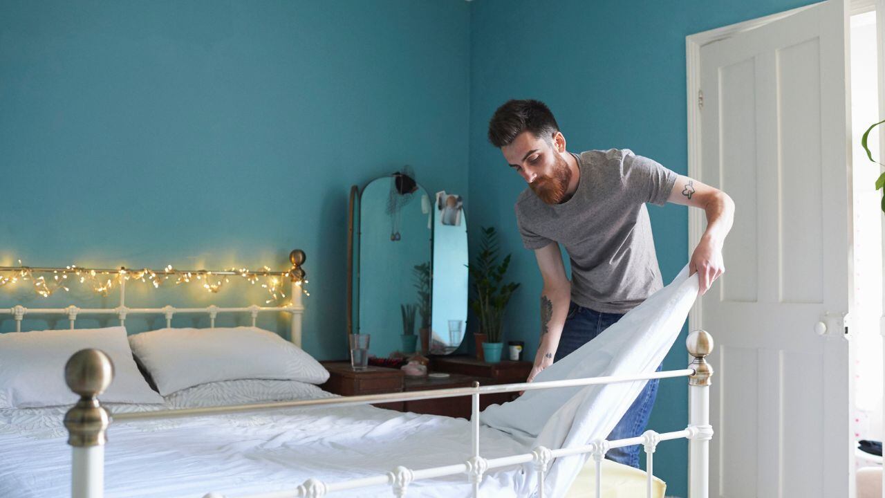 Importancia de tender la cama.