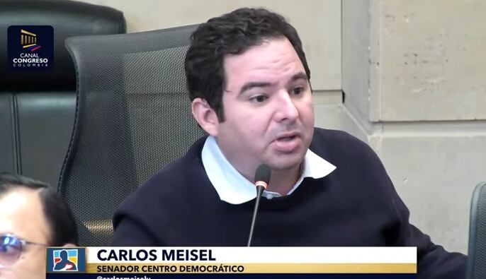 Carlos Meisel, senador del Centro Democrático