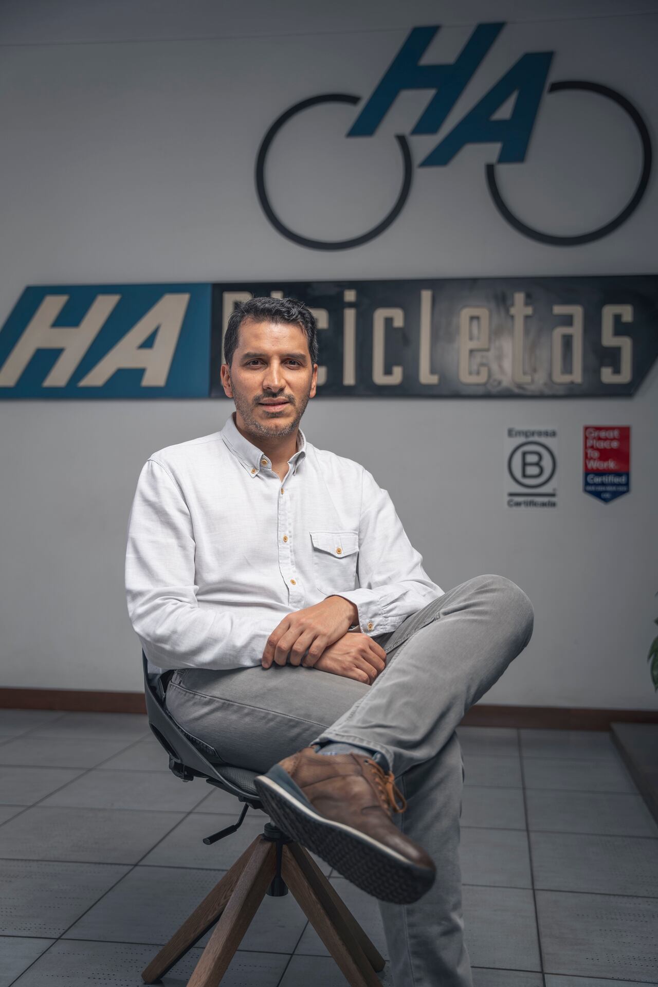 Santiago Velásquez Múnera, gerente corporativo de HA Bicicletas.