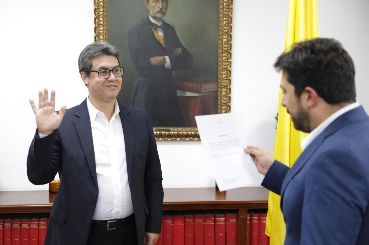 José Alejandro Herrera Lozano, viceministro General de MinHacienda