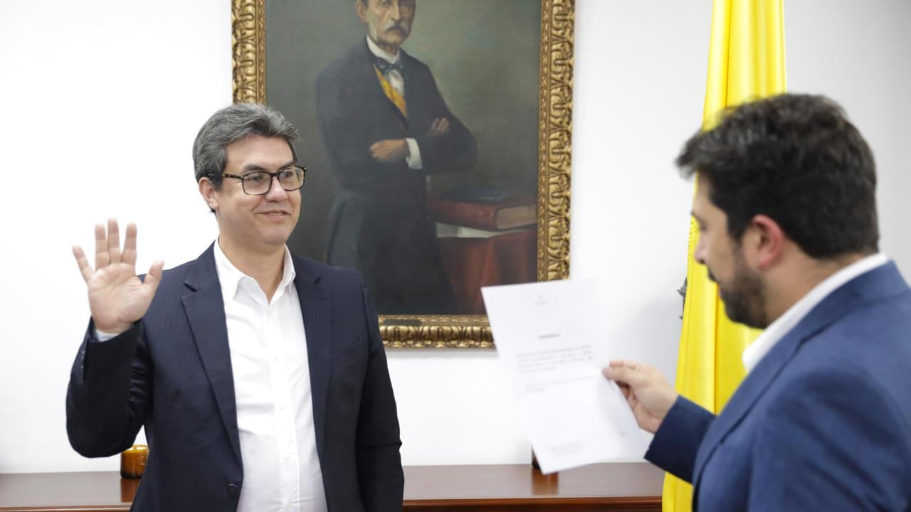 José Alejandro Herrera Lozano, viceministro General de MinHacienda