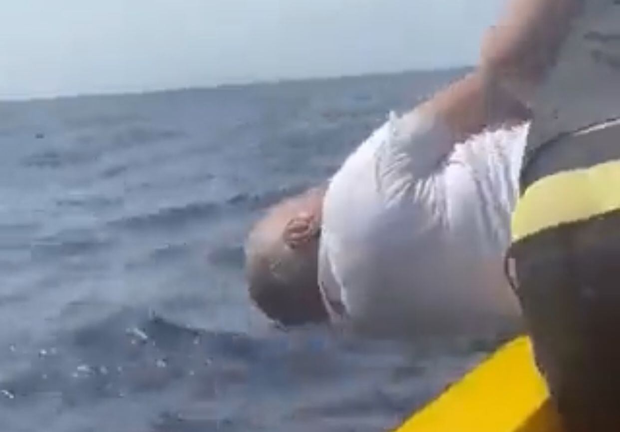 Las imágenes fueron grabadas por los delincuentes y el video ha circulado por las redes sociales