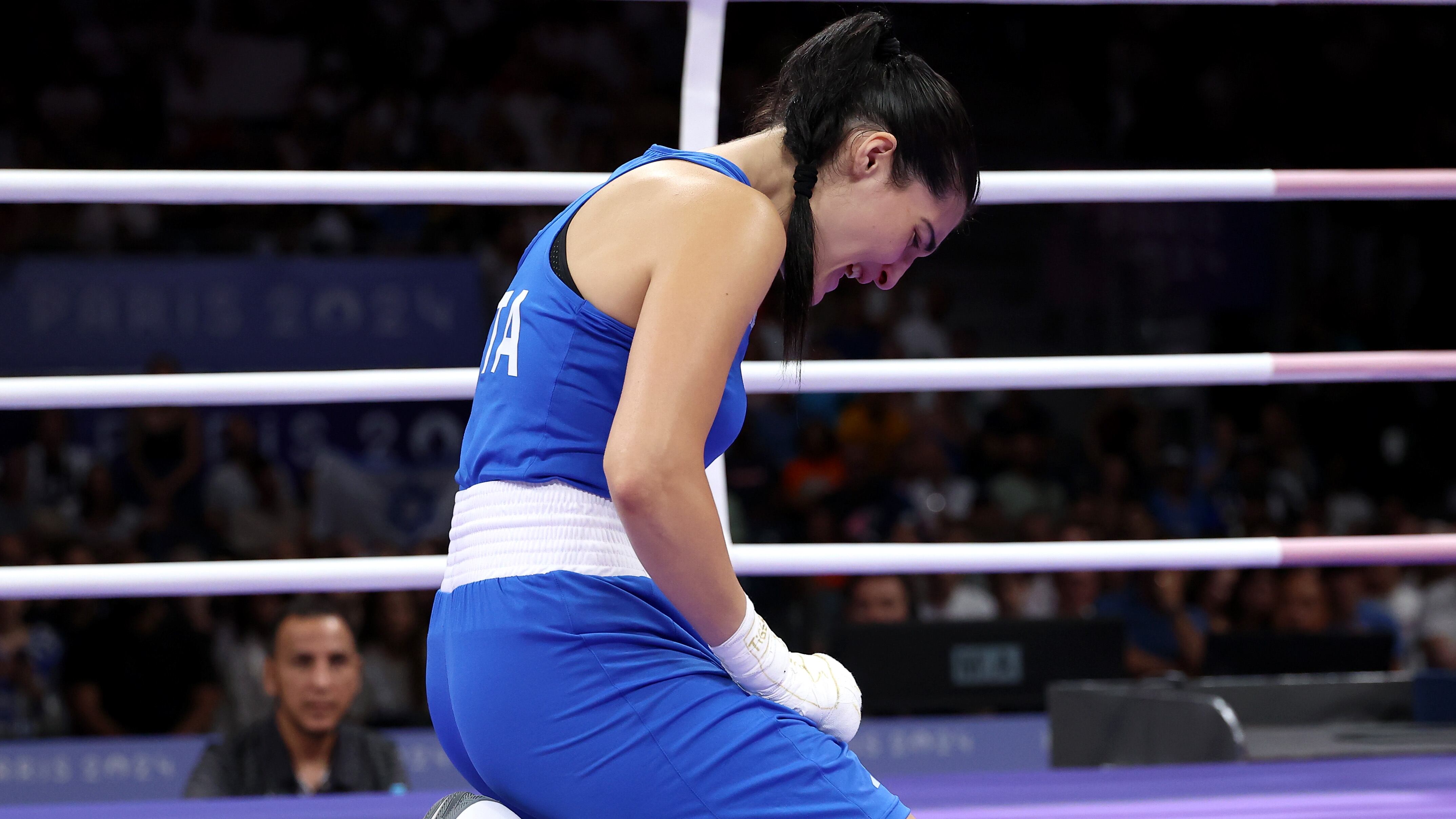 Angela Carini, boxeadora italiana.