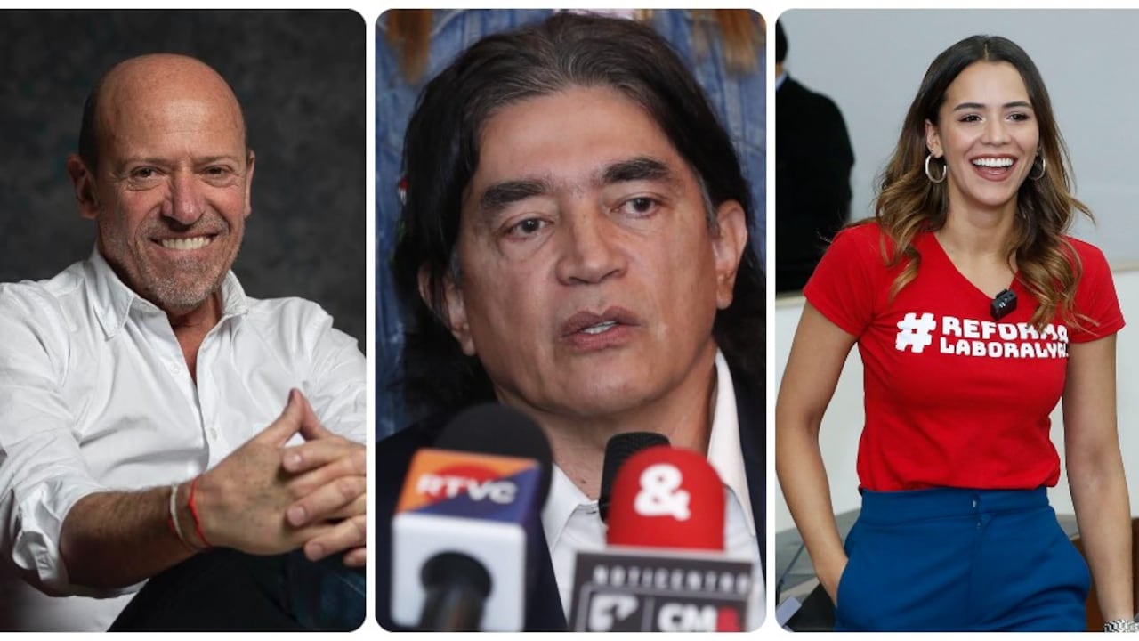 Diego Trujillo, Gustavo Bolívar y María Fernanda Carrascal.