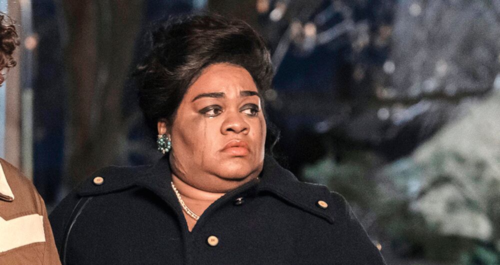 Da’Vine Joy Randolph tiene un admirable rango emocional que despliega a través de su poderoso rostro y su presencia.