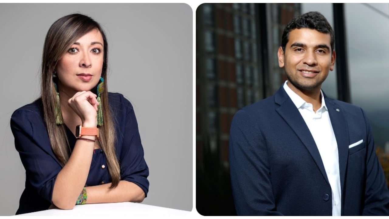 Katherine Miranda y David Racero