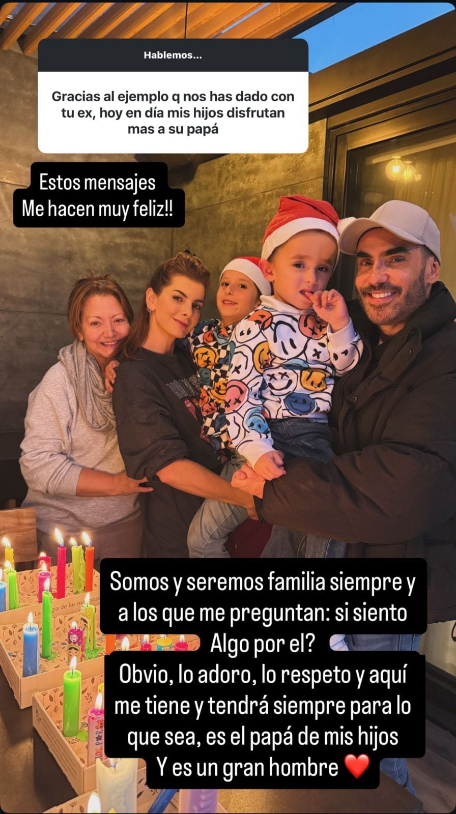 Carolina Cruz habló sobre Lincoln Palomeque