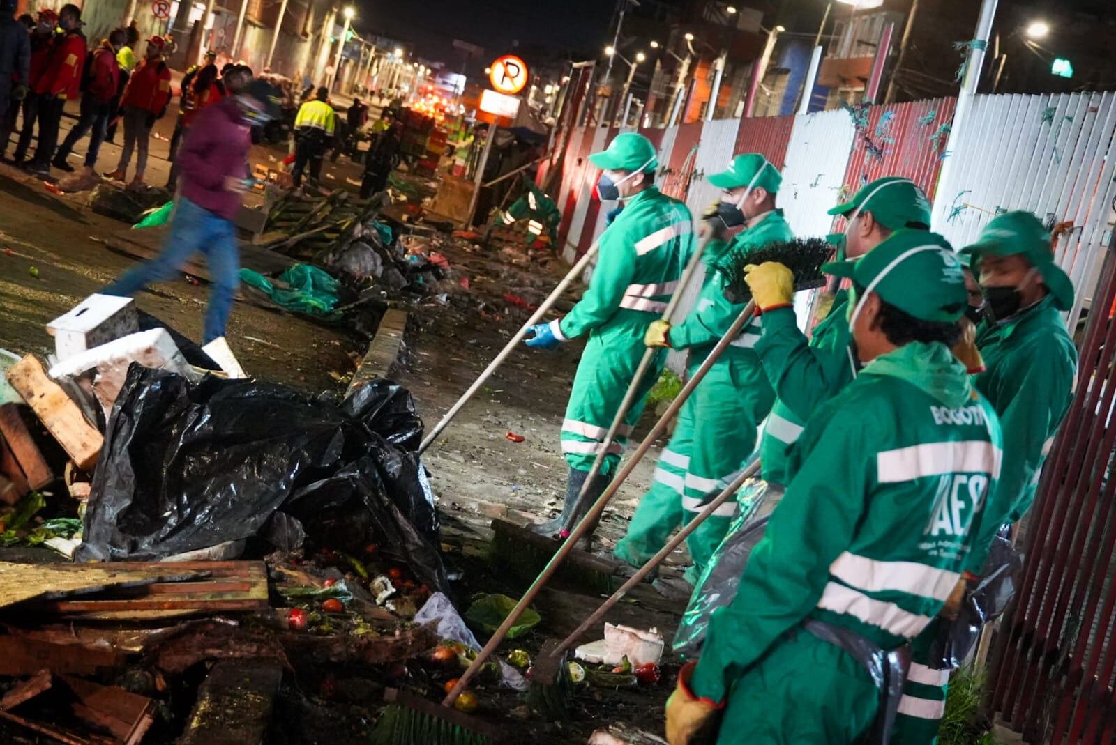 Funcionarios del Distrito realizaron diferentes acciones en seguridad y recuperación del espacio público.