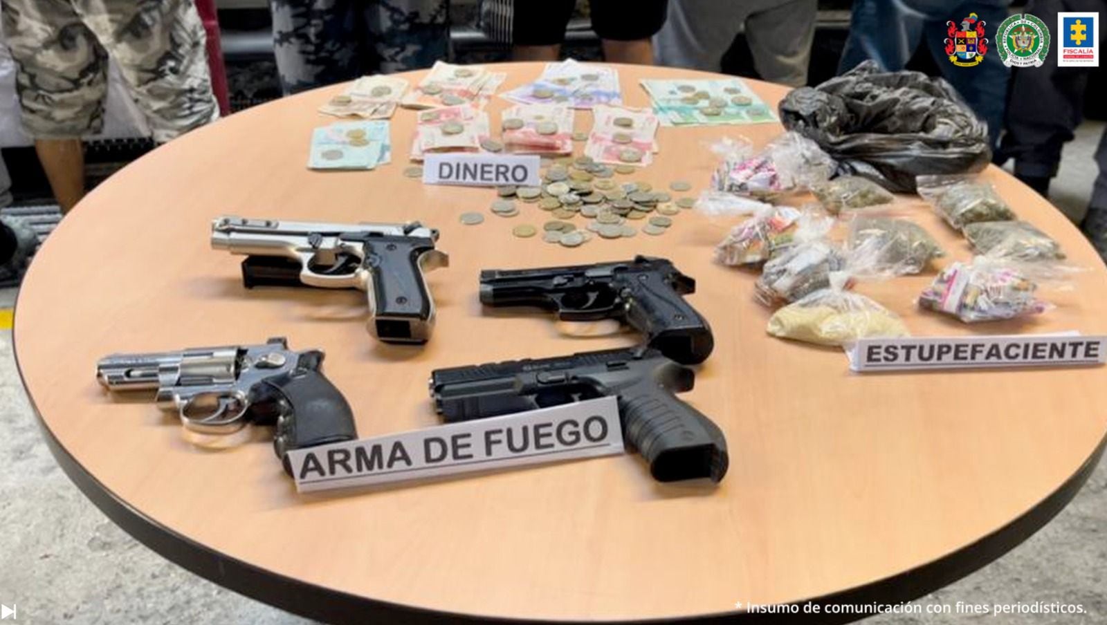 Capturas en el Quindío