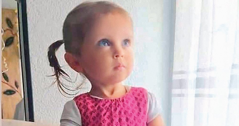 Sara Sofía cumple 2 años de edad este fin de semana. Sus familiares la recuerdan como una niña adorable, independiente, que se hace querer de todo el mundo.