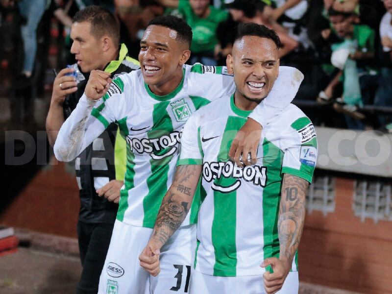 Jarlan Barrera fue el héroe de la noche para Atlético Nacional