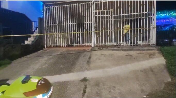 La víctima residía en el barrio Las Palmas.