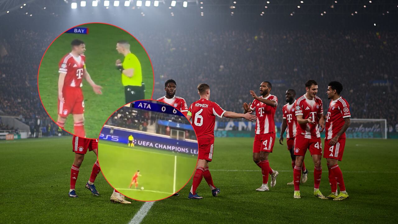 Piden a Uefa intervenir por lo que hizo Joshua Kimmich con Bayern Múnich en Champions League