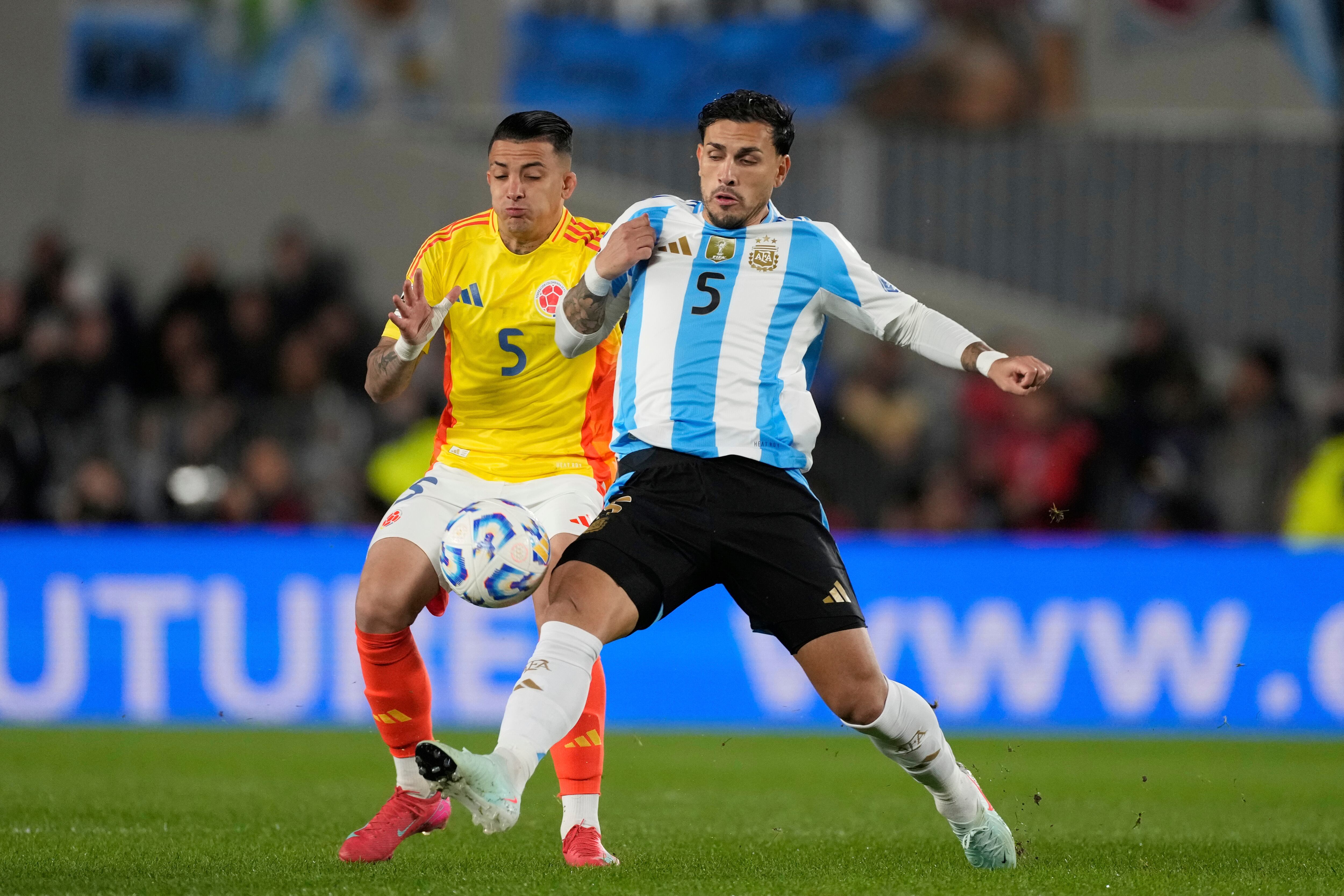 Argentina Colombia Wcup Soccer